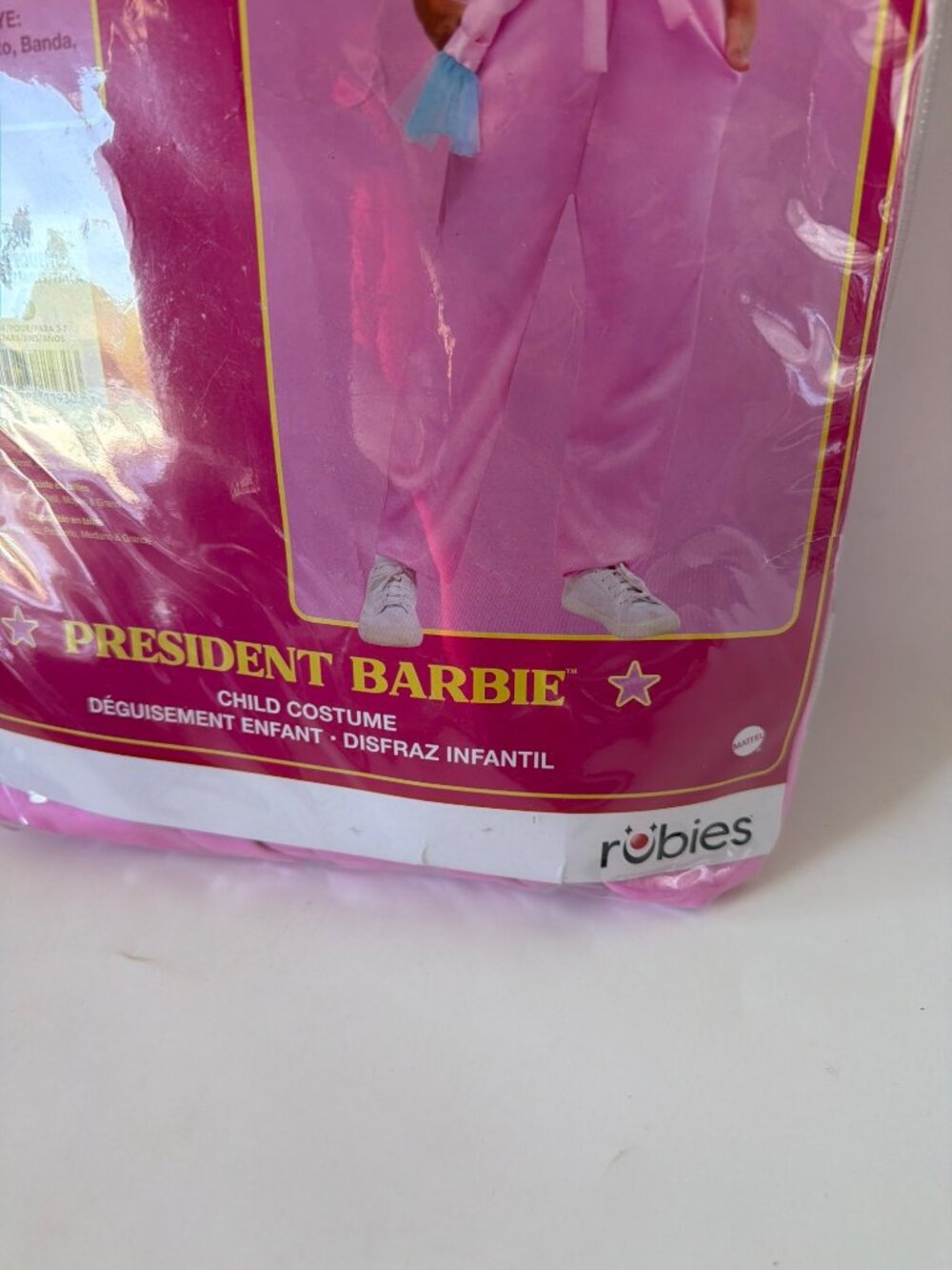 Rubies President Barbie Girls Costume Size Small 5-7 yrs - Picture 5 of 7